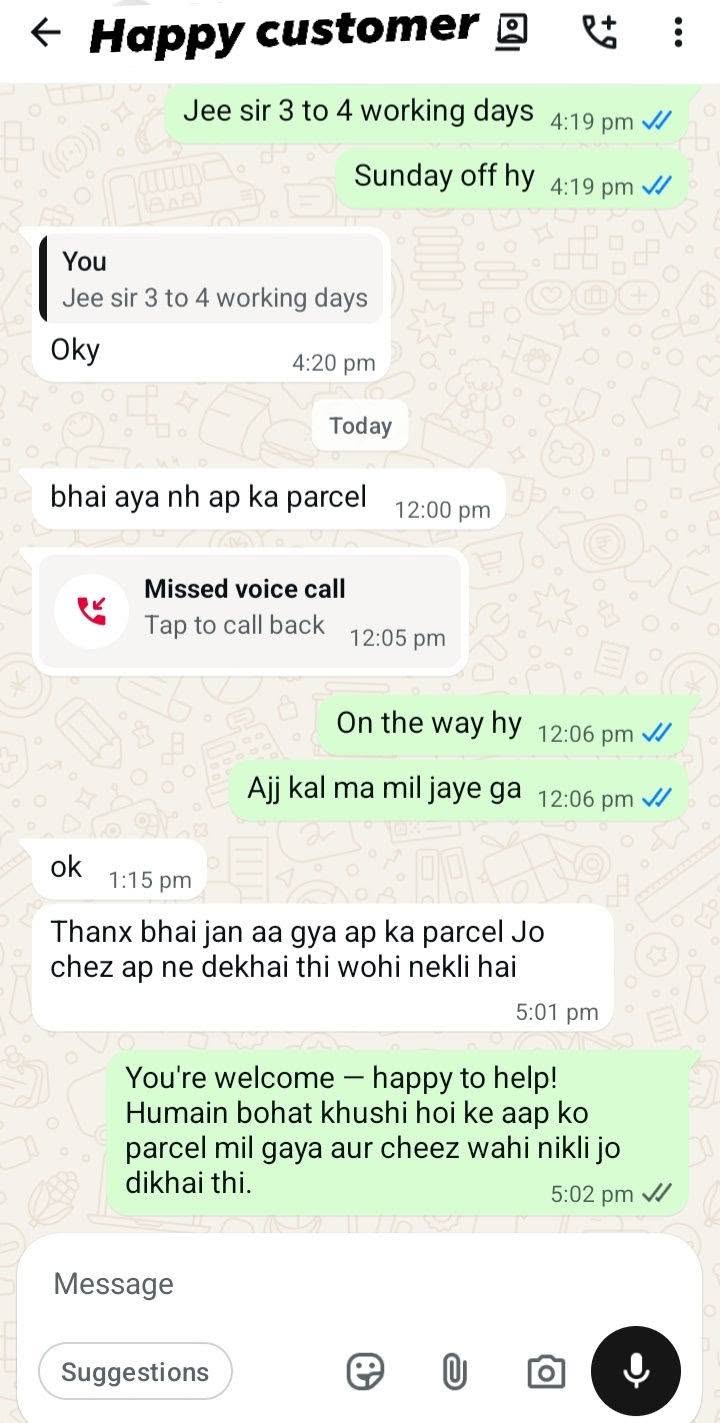 Customer review