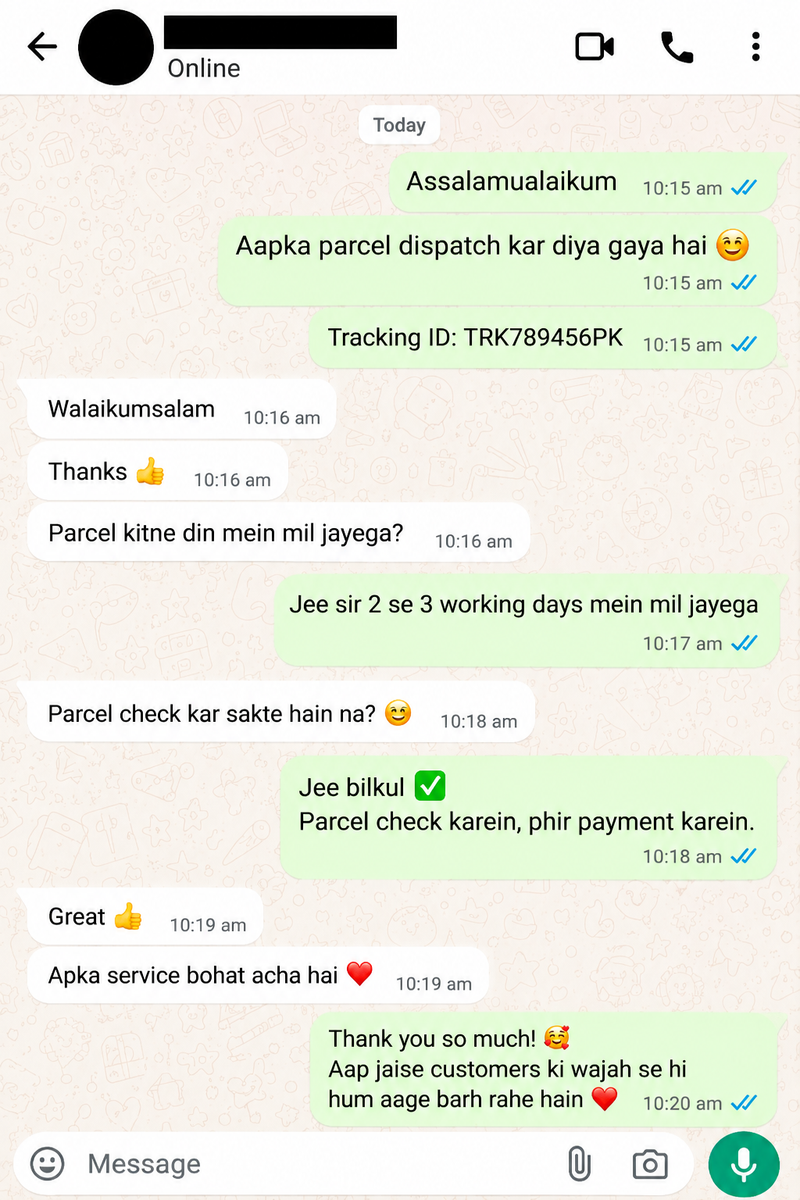 Customer review