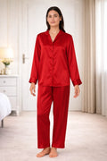 Premium Satin Silk Pajama Set