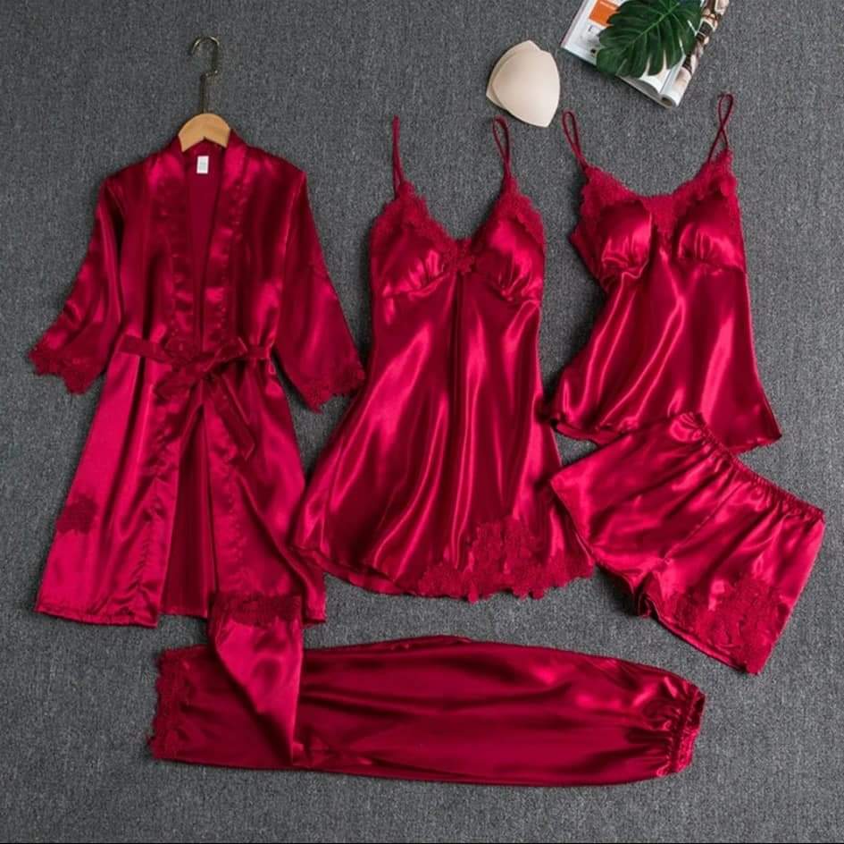 PREMIUM NIGHTWEAR 5 PIECE SET