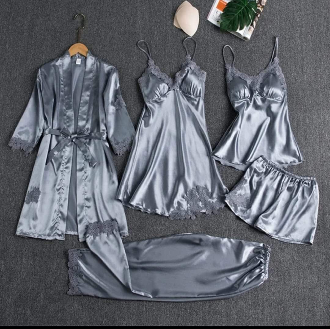 PREMIUM NIGHTWEAR 5 PIECE SET