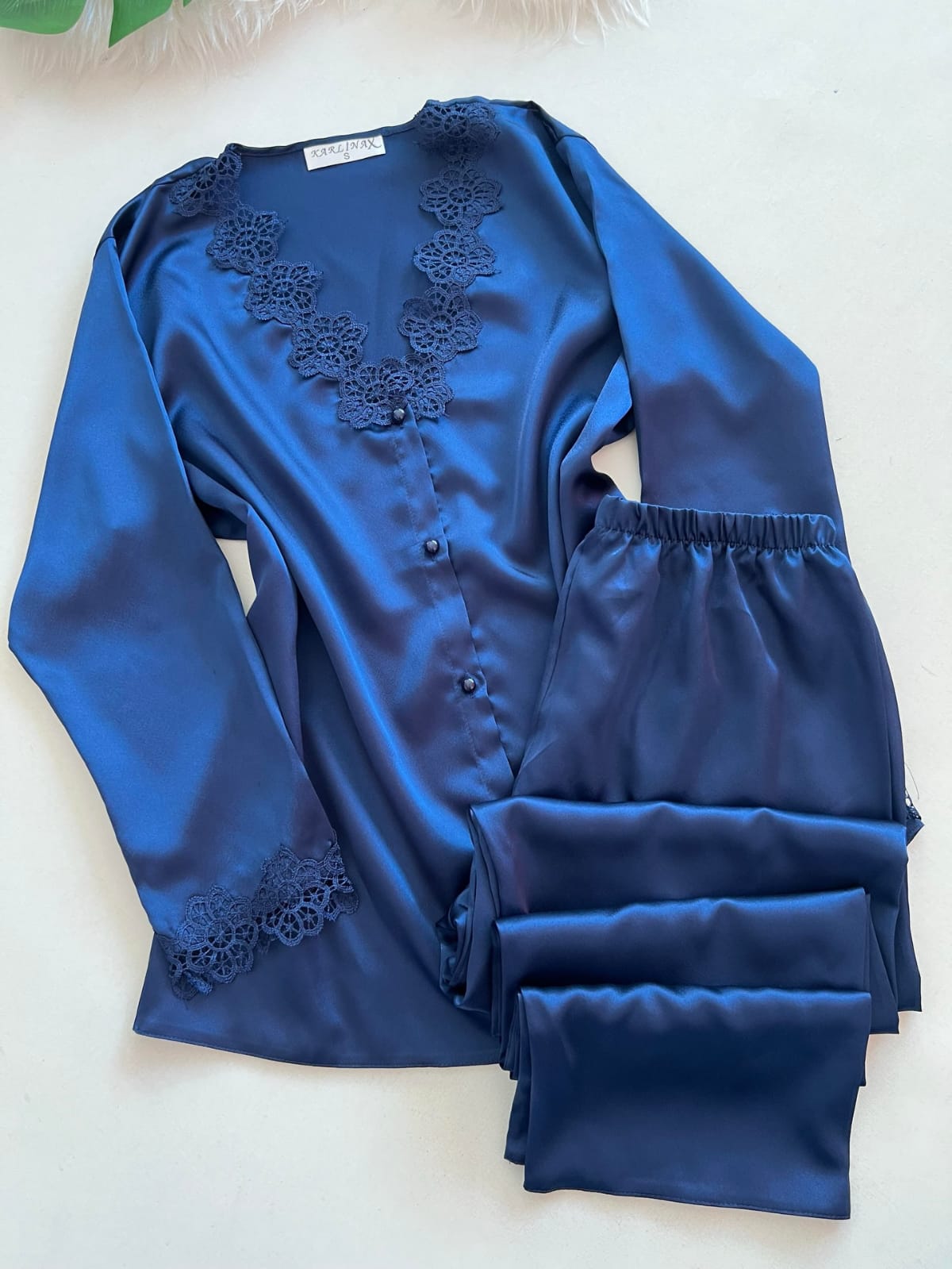 Premium Nightwear Silk Luxury 6-Piece Set