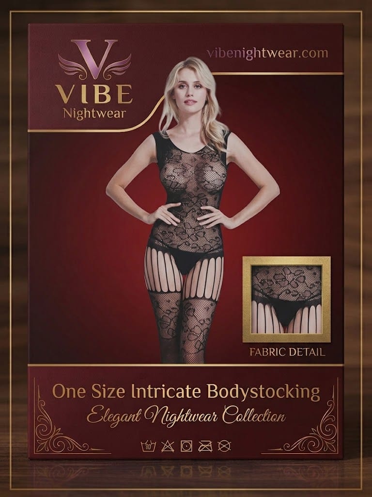 Elegant Floral Lace Full-Length Bodystocking