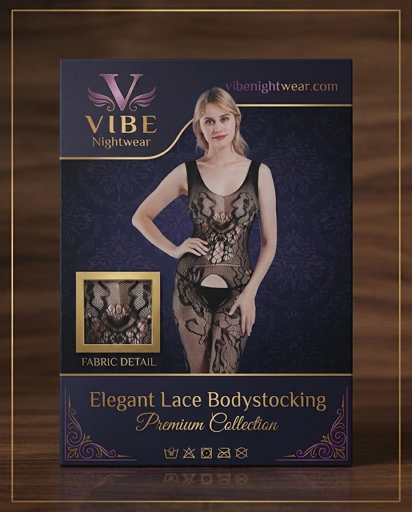 Premium Floral Lace Mesh Bodystocking