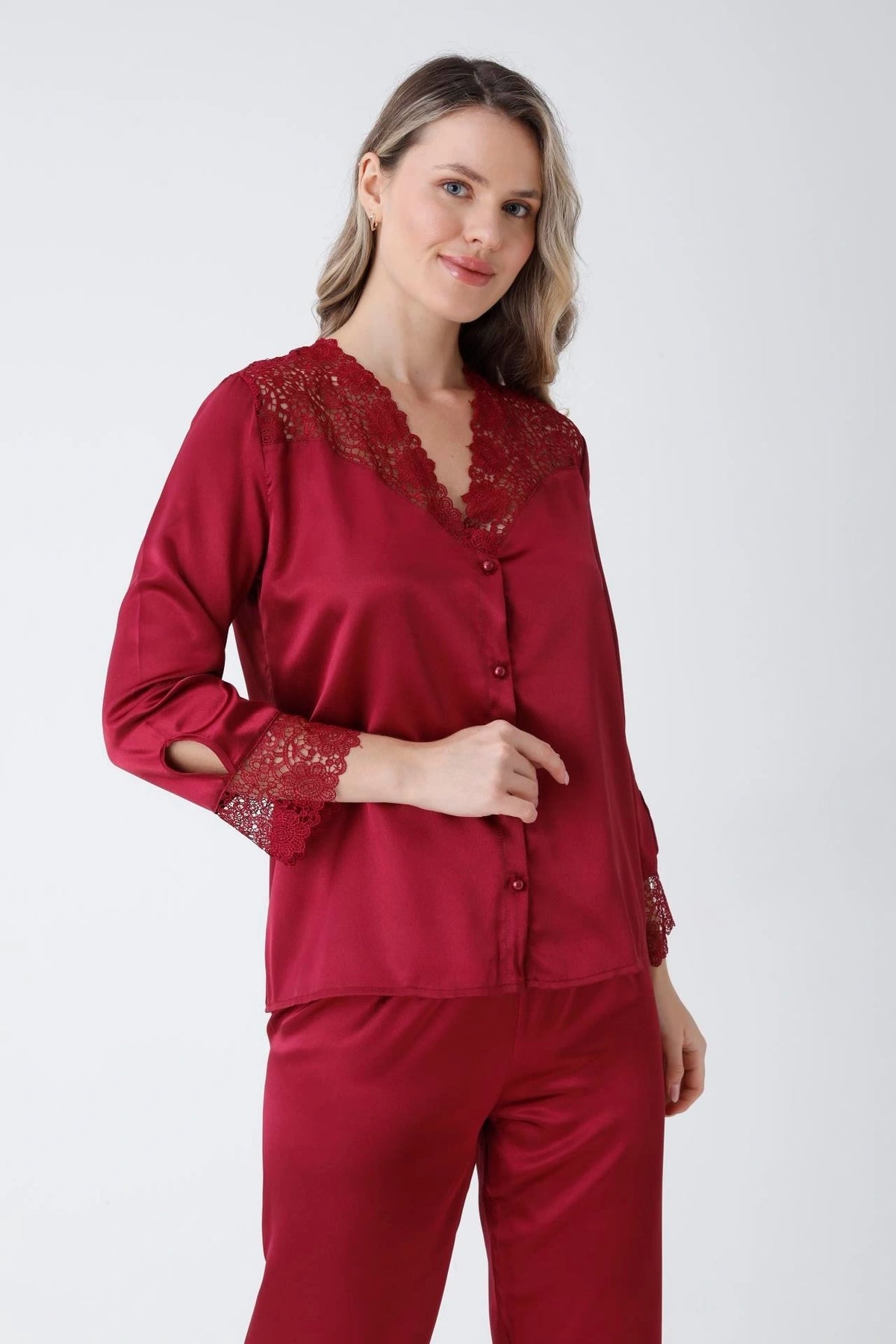 Silk Rose Dreams 6-Piece Nightwear Set