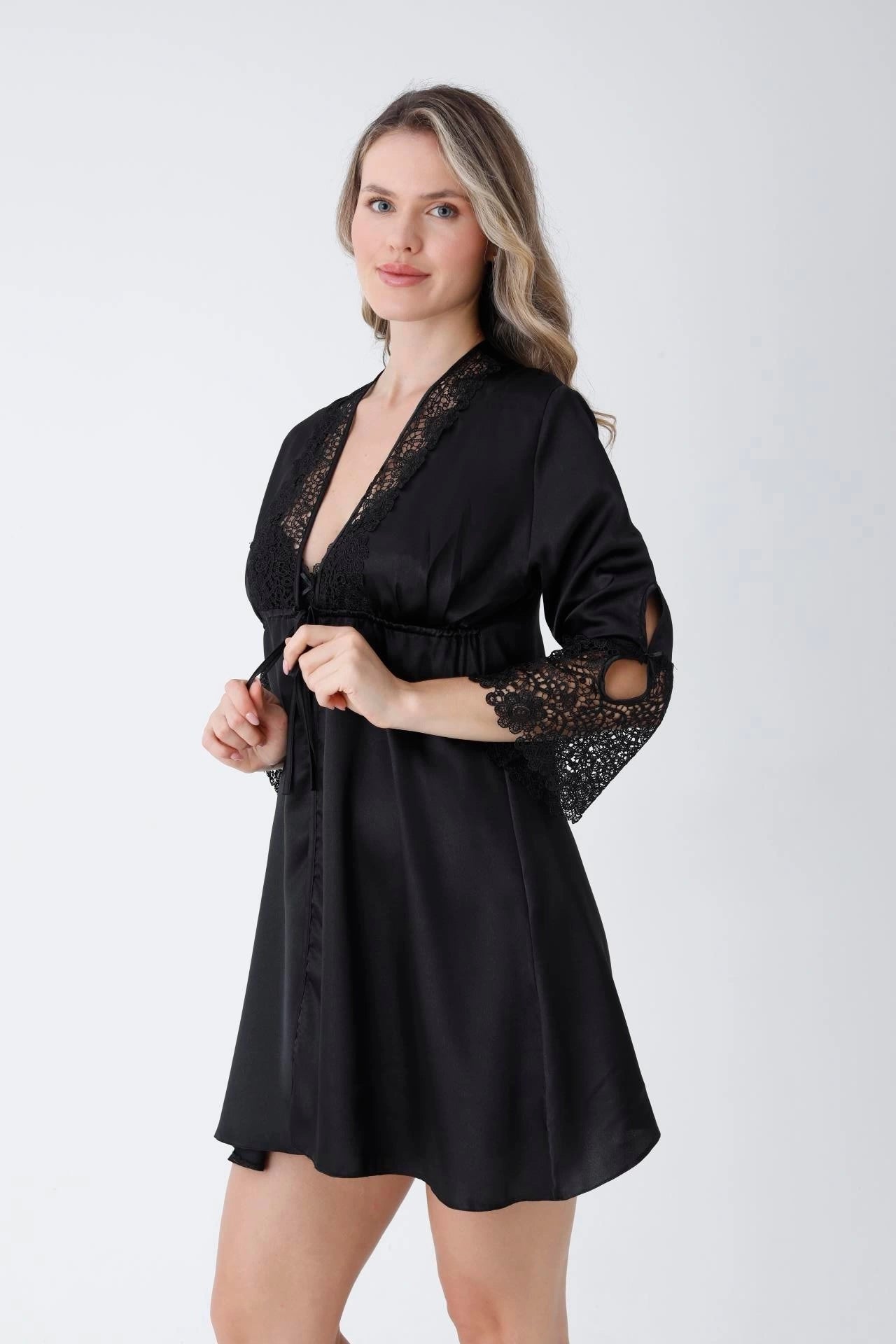 Premium 8 Piece Satin Nightwear Set