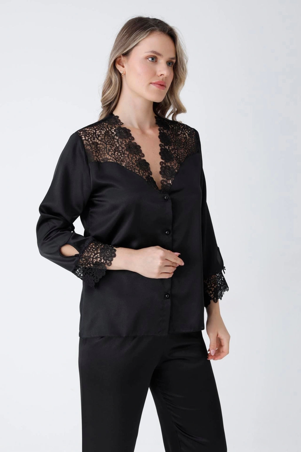 Premium 8 Piece Satin Nightwear Set